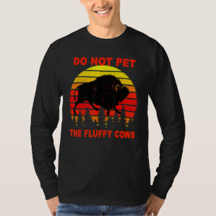 T-shirt Ne Caressez Pas Les Vaches Douces Bison Parc Natio