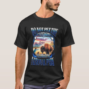 T-shirt Ne Caressez Pas Les Vaches Douces Parc National De