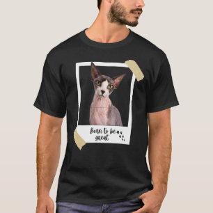 T-shirt Né Ce Grand Mignonne Sphynx Chat Et Kitten Animal