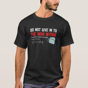 T-shirt Ne cédez Pas À La Guerre À L'Intérieur De L'Apocal