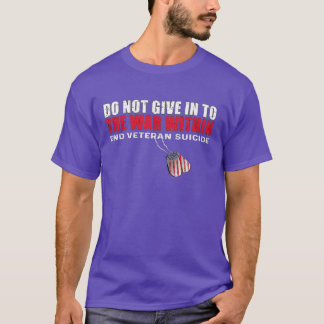T-shirt Ne cédez Pas À La Guerre À L'Intérieur De L'Apocal