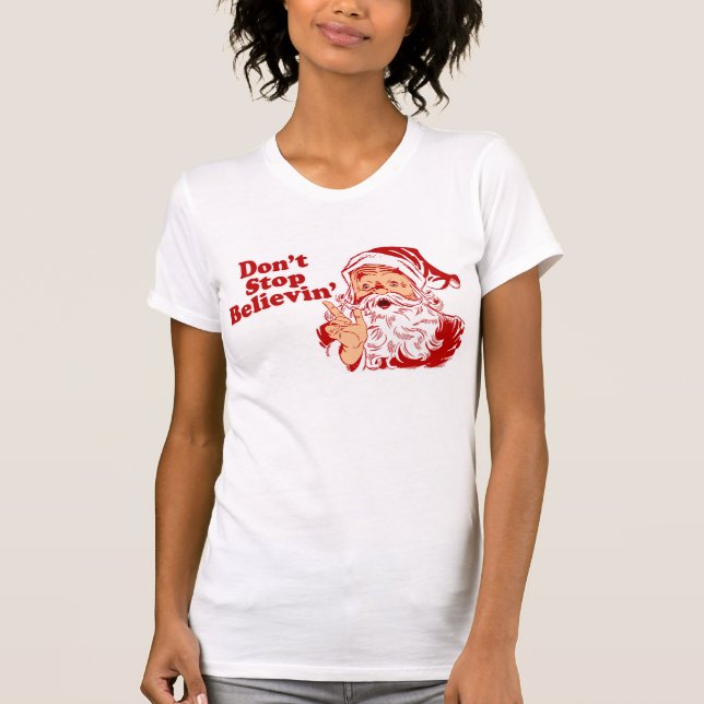T-shirt Ne cessez pas la croyance (Devant)