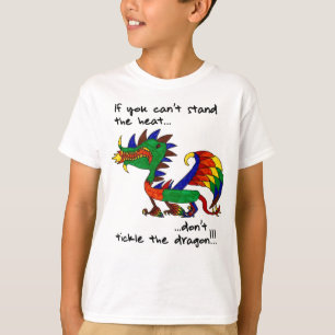 T-shirt Ne chatouillez pas le dragon