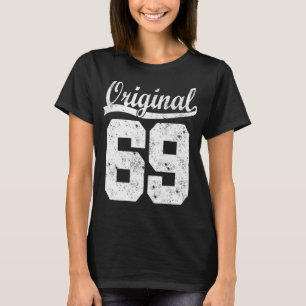 T-shirt Né chemise de 69 ans