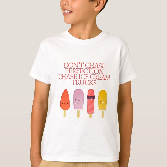 T-shirt Ne cherchez pas la perfection (Devant)