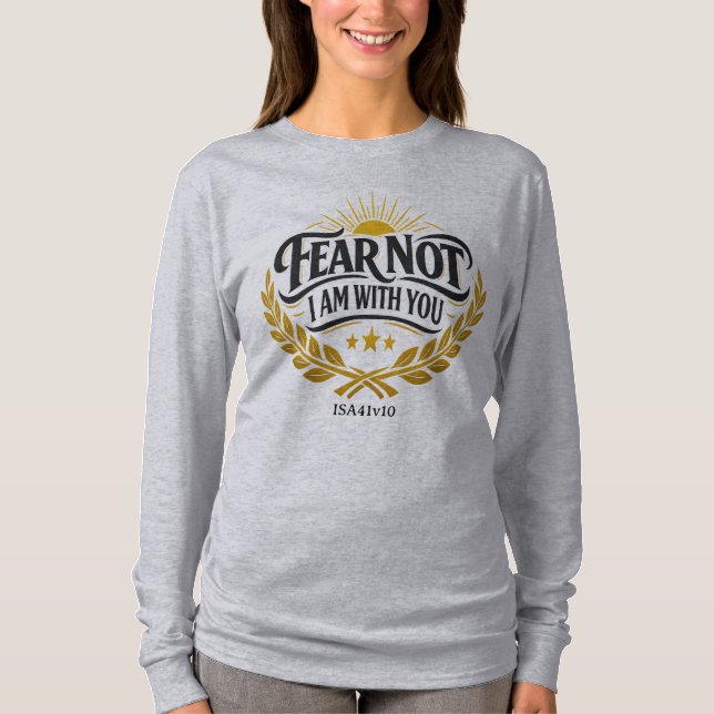 T-shirt Ne crains pas - ESA41v10 (Devant)