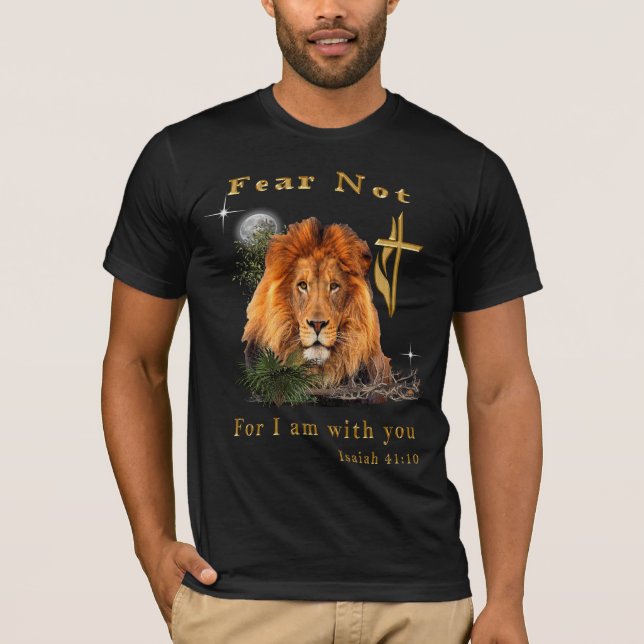 T-shirt Ne crains pas Esaïe 41:10 (Devant)