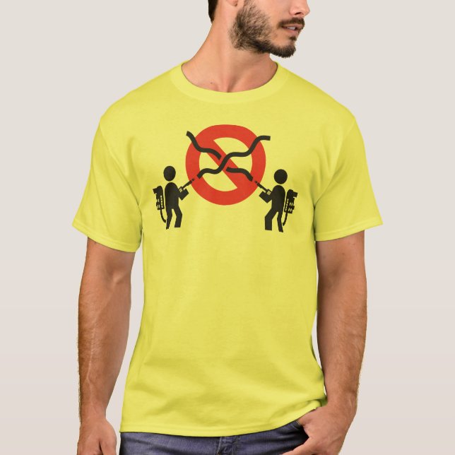 T-shirt Ne croisez pas les courants (Devant)