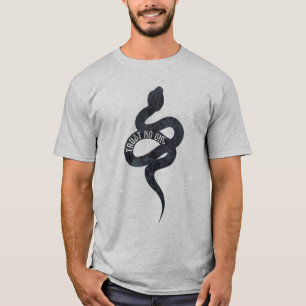 T-shirt Ne croyez en personne au serpent du Serpent