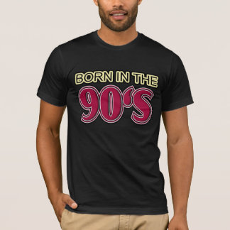 T-shirt Né Dans Les Années 90