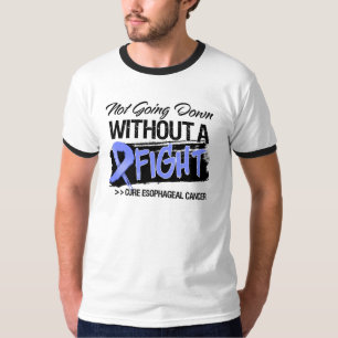 T-shirt Ne descendant pas sans combat - Cancer oesophagien