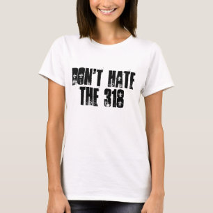T-shirt Ne détestez pas le dessus de 318 spaghetti adapt