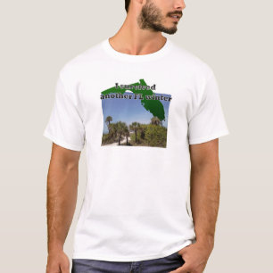 T-shirt Ne détestez pas l'hiver dans la vie de plage de l