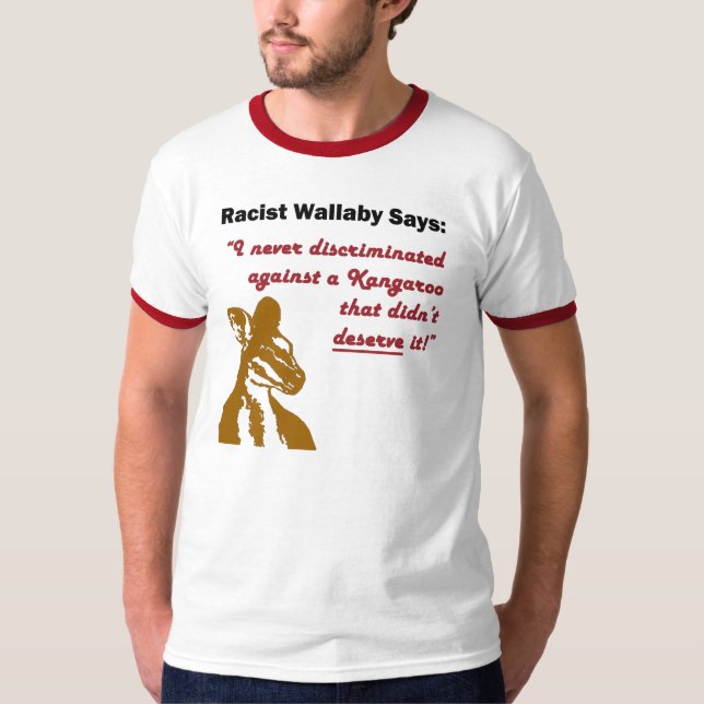 T-shirt Ne distinguez pas la chemise polychrome (Devant)