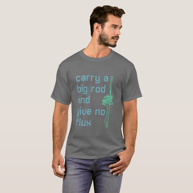 T-shirt Ne donnez aucun flux (Devant entier)