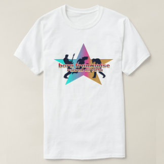 T-shirt Né du bruit, élevé sur les riffs