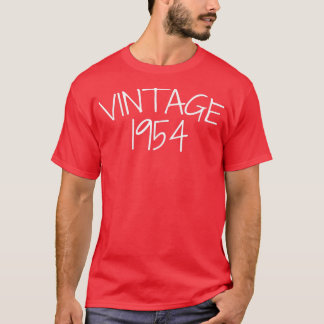 T-shirt Né en 1954 68 Ans Fabriqué en 1954 68e anniversair