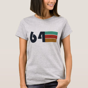 T-shirt né en 1964 anniversaire vintage