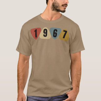 T-shirt Né En 1967 Guitariste Musique Onglet de guitare An
