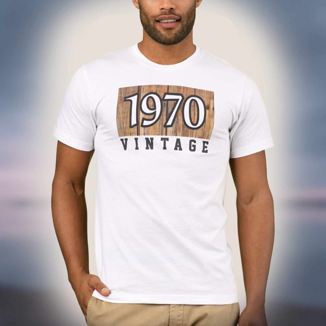 T-shirt Né en 1970 (Créateur téléchargé)
