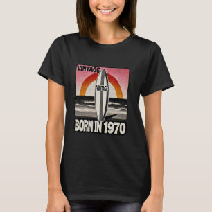 T-shirt Né en 1970, Vintage Best Of 1970