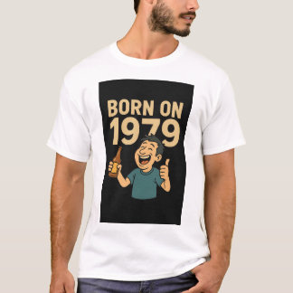 T-shirt Né en 1979 – Drôle de Vintage