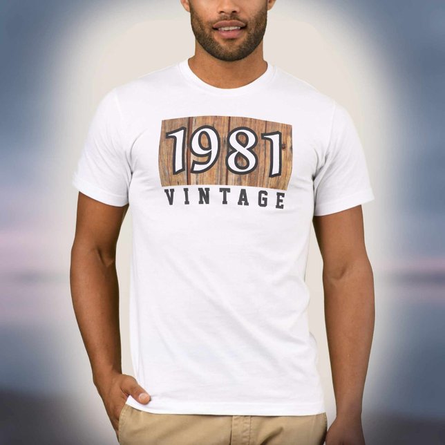 T-shirt Né en 1981 (Créateur téléchargé)