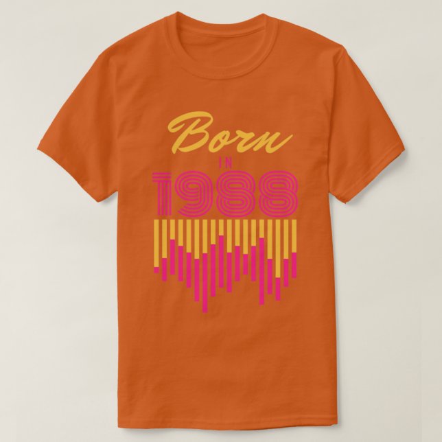 T-shirt Né en 1981 (Design devant)