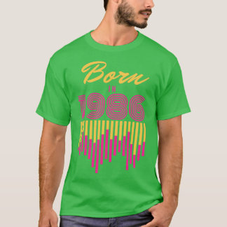 T-shirt Né en 19861