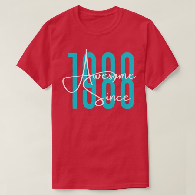 T-shirt Né en 1988 (Design devant)