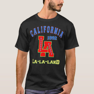 T-shirt Né en 1992, La La Land, Los Angeles, Californie