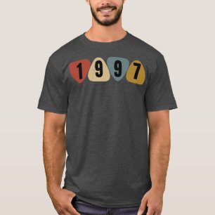 T-shirt Né En 1997 Guitariste Musique Onglet de guitare An