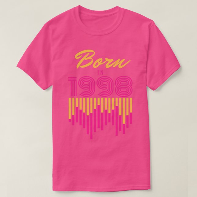 T-shirt Né en 1998 (Design devant)