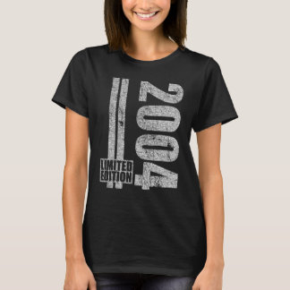 T-shirt Né en 2004 Anniversaire pour hommes