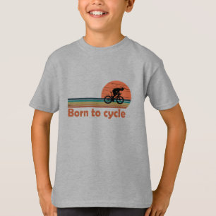T-shirt Né en cycle