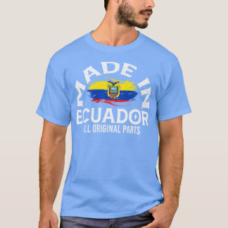 T-shirt Né en Equateur
