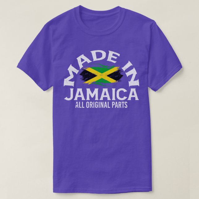 T-shirt Né en Jamaïque 1 (Design devant)