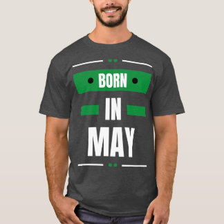 T-shirt Né en mai