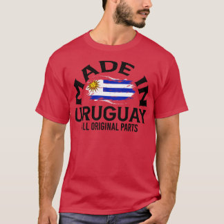 T-shirt Né en Uruguay 1