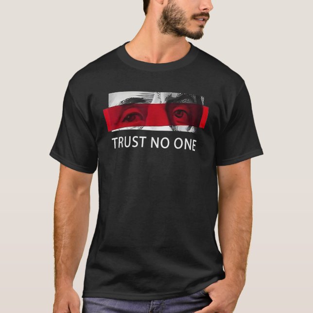 T-shirt Ne fais confiance à personne (Devant)