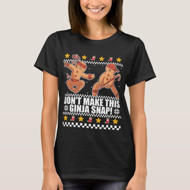 T-shirt Ne faites pas ce gingembre de sébaste accroché à g (Devant)