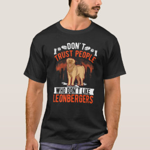T-shirt Ne faites pas confiance à des gens qui n'aiment pa