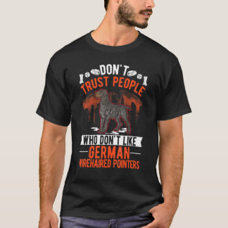T-shirt Ne faites pas confiance à des gens qui n'aiment pa