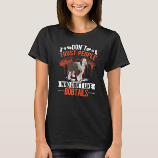 T-shirt Ne faites pas confiance aux personnes qui n'aiment