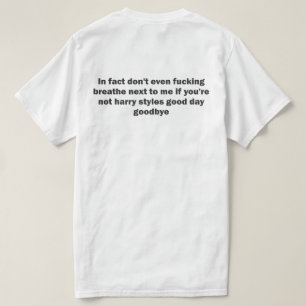 T-shirt Ne font pas en fait même… la chemise