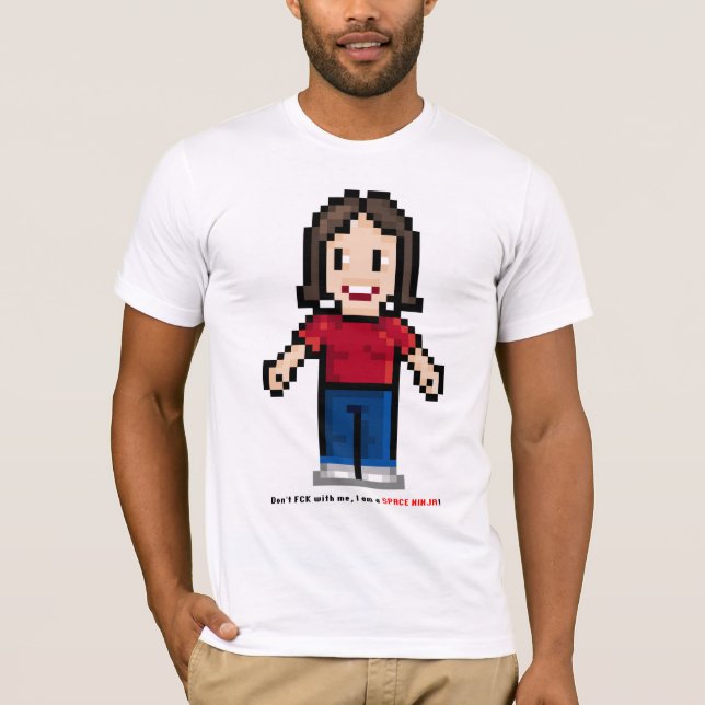 T-shirt Ne font pas FCK avec moi que je suis un NINJA de (Devant)