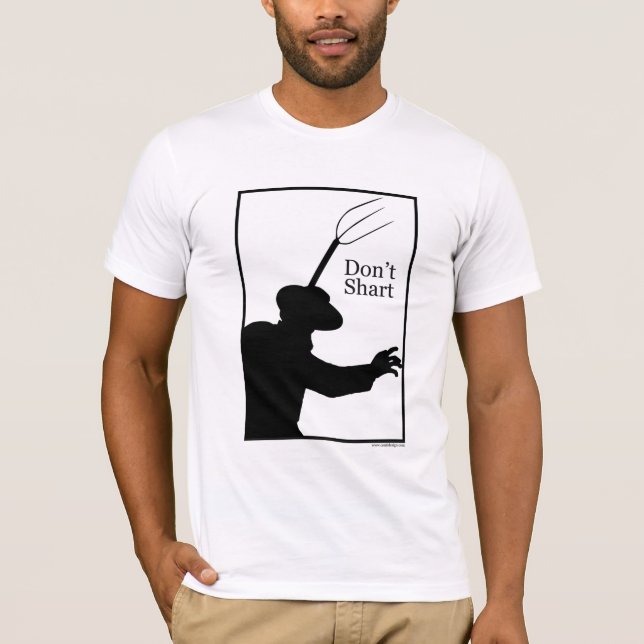 T-shirt Ne font pas la chemise de Shart (Devant)