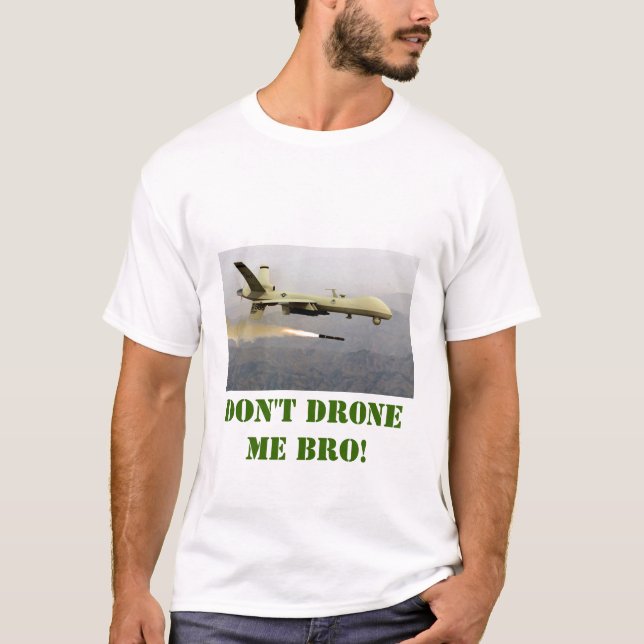 T-shirt Ne font pas le bourdon je bro ! (Devant)