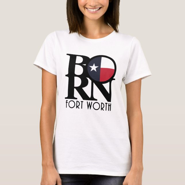 T-shirt NÉ Fort Worth Texas (Devant)