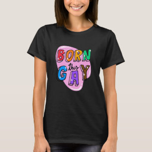 T-shirt né gay rainbow love pride LGBTQ+